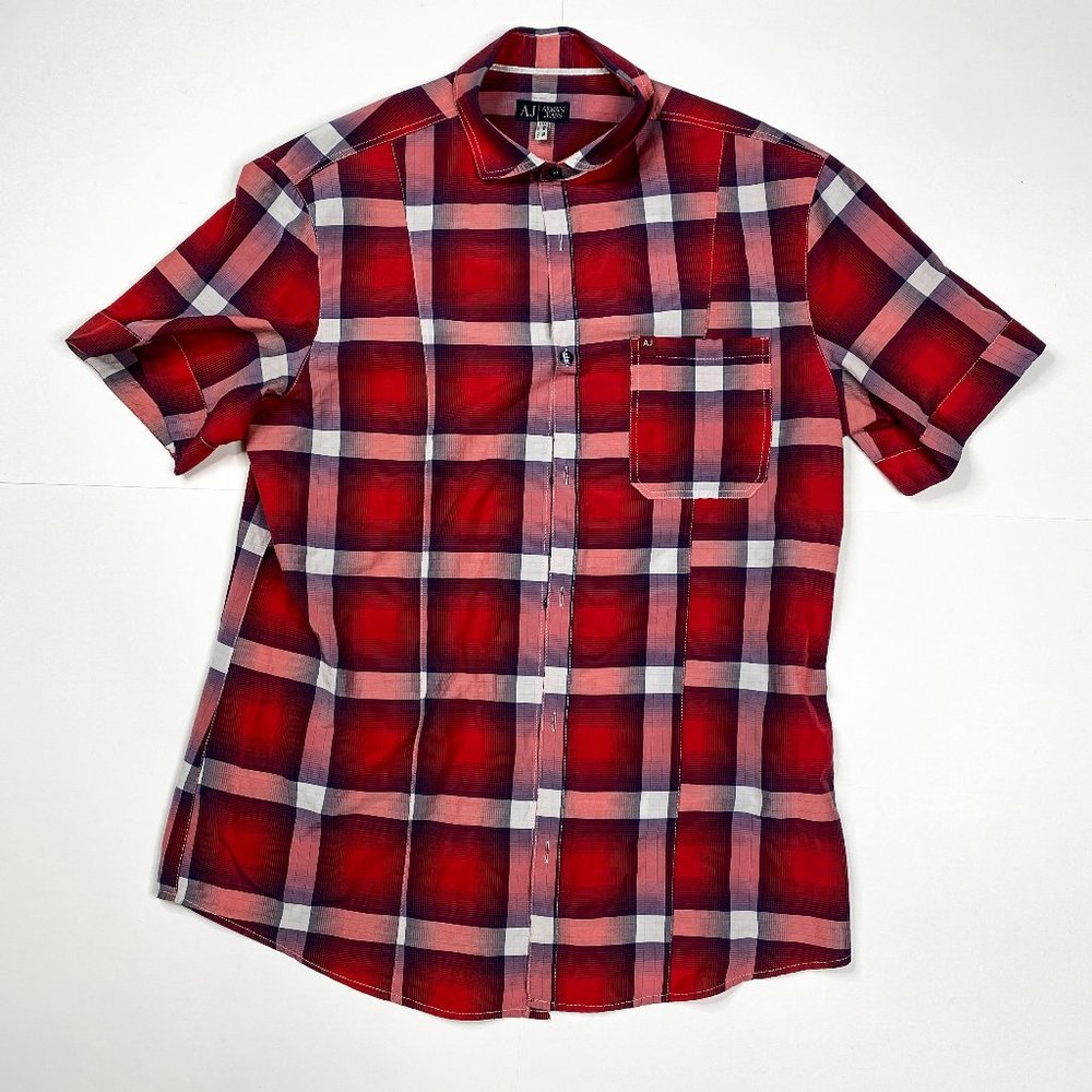 Armani Jeans flannel cotton shirt